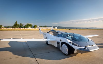 The AirCar is able to reach an altitude of 8,000 feet and reach speeds of more than 160kph. Photo: Klein Vision