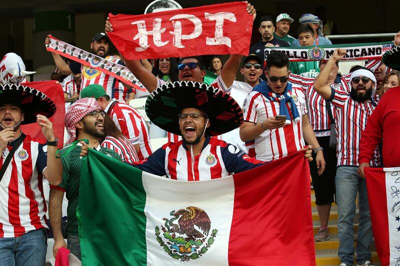 CD Guadalajara fans. EPA