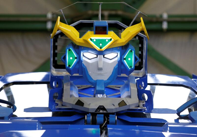 It's not expected to take on the Decepticons with its creators pitching the idea for amusement parks and parades.