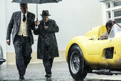 The film focuses on a specific few weeks of Enzo Ferrari’s life in the summer of 1957. Photo: Moto Pictures