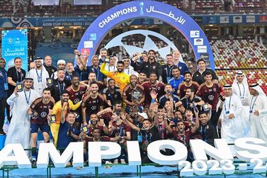 Al Wahda were crowned champions of the Abu Dhabi Islamic Bank Cup for the 2023/2024 season after defeating its counterpart Al Ain with a score of (1-0) in the final match that was held this evening at Mohammed bin Zayed Stadium in the capital, Abu Dhabi. Photo: Al Wahda FC
