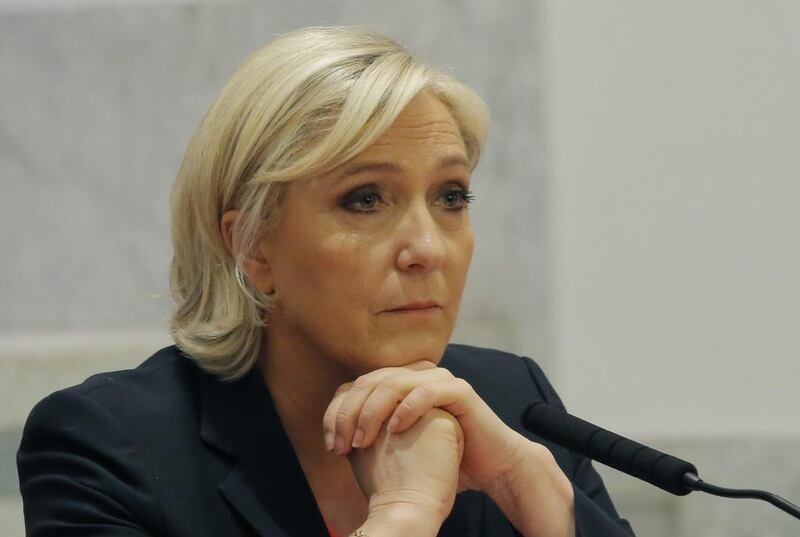 Marine Le Pen has turned the economic crisis to her advantage, according to one regional commentator. Michel Euler / AP