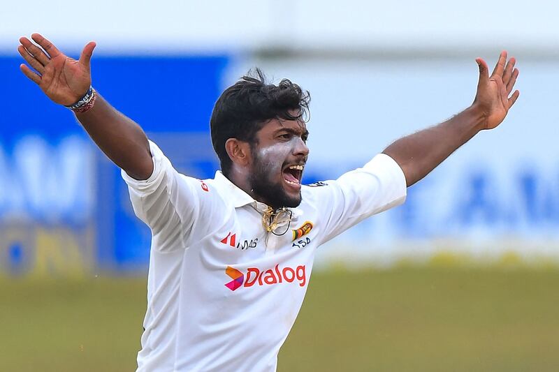 Sri Lanka's Ramesh Mendis picked up four wickets. AFP