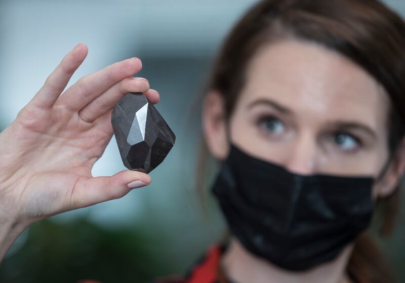 Rare black diamond from 'outer space' goes on sale and can be bought with  cryptocurrency