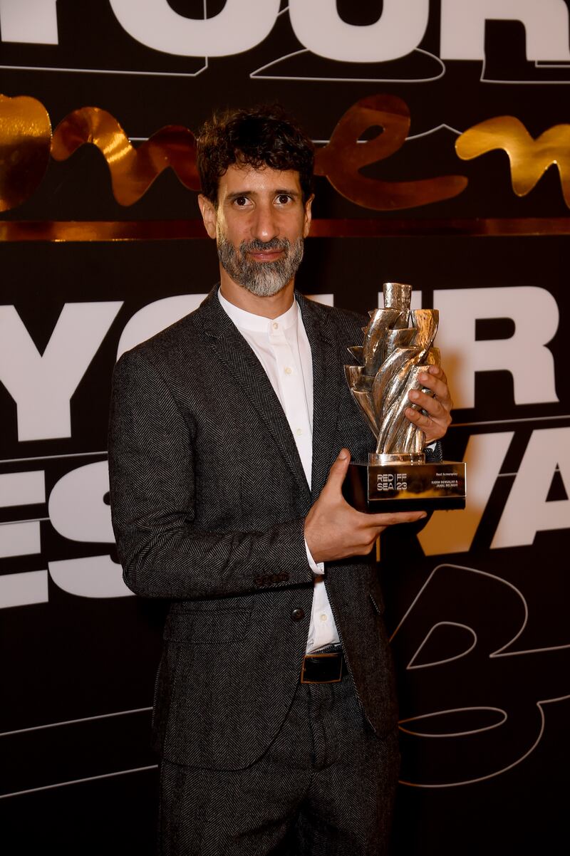 Karim Bensalah won the Best Screenplay Award for Six Feet Over, which was also awarded to co-writer Jamal Belmahi. Getty Images