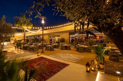 The Majlis at Bulgari Resort Dubai has a new terrace location. Courtesy: Bulgari Resort Dubai