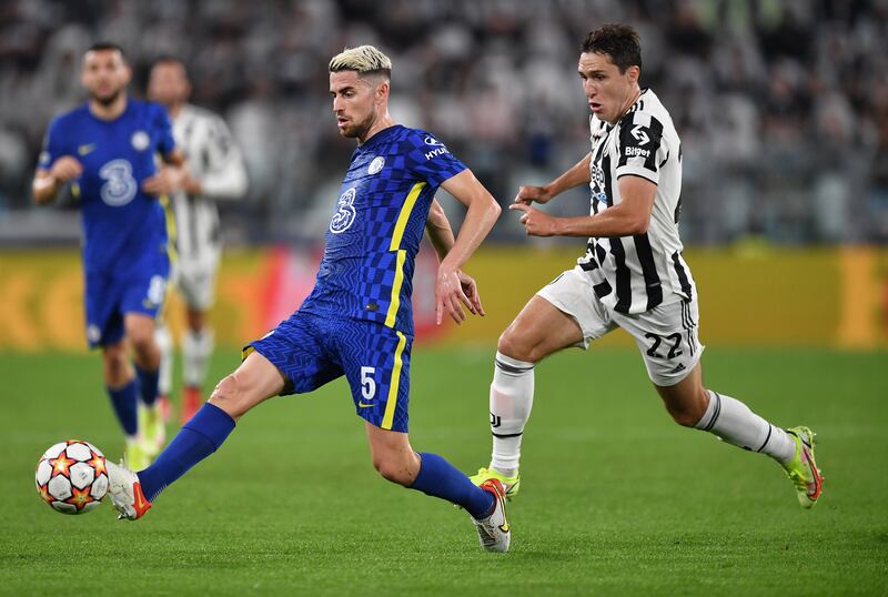 Jorginho – 5, Made his 150th appearance in a Chelsea shirt but found himself often losing the ball and struggling to make a positive impact in the middle. Struggled to contain Bernardeschi for Juventus’ goal. A tough night in his homeland. Getty
