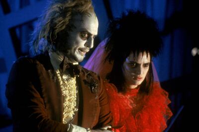 Michael Keaton and Winona Ryder starred in the original 1988 Beetlejuice. Photo: Warner Bros Pictures