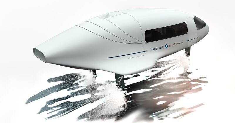 A rendering of The Jet ZeroEmissions. Courtesy The Jet ZeroEmissions