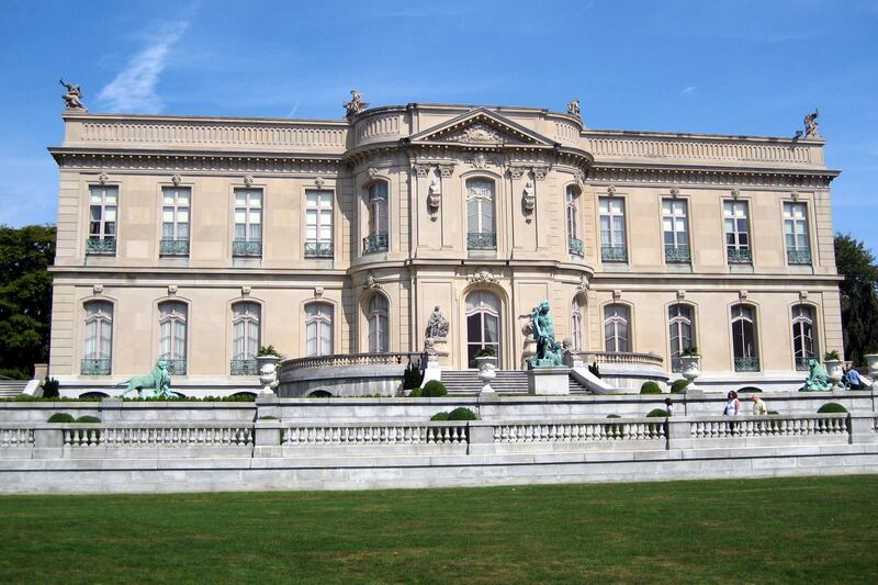 The Elms rounds out the Christmas tour of Newport’s mansions of the Gilded Age. Built  between 1899 and 1901, it cost approximately $1.5 million and served as the summer home for Edward Julius Berwind and his family. Photo: Wally Gobetz