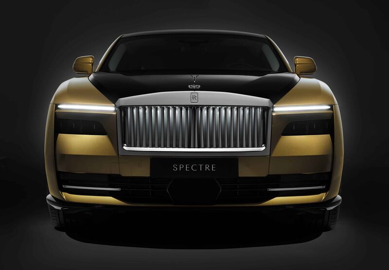 The all-electric Rolls-Royce Spectre has been unveiled on the world stage