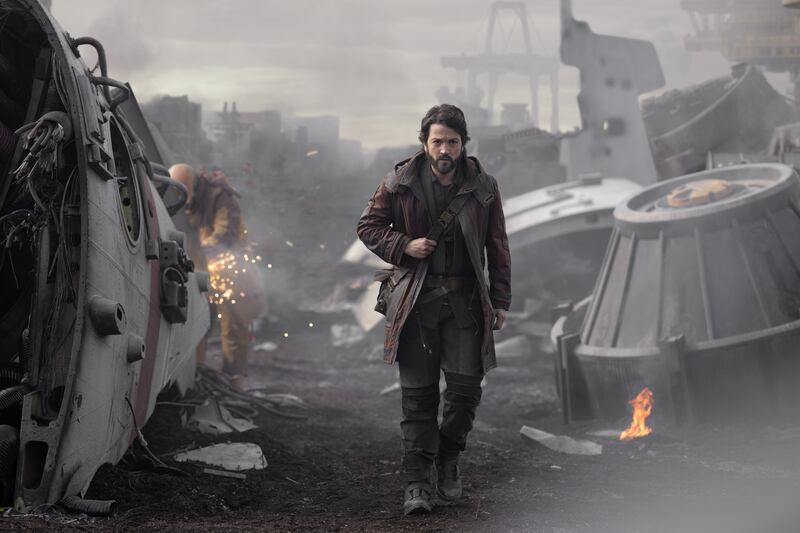 Diego Luna as Cassian Andor in Lucasfilm's 'Andor', which is the series sequel to the 2016 film 'Rogue One'. All photos: Lucasfilm