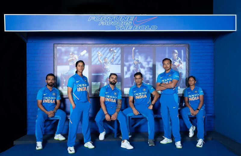 4th India. A nice understated electric blue strip for Virat Kohli and his team. India swings wildly in kit choices at world cups from 90s abominations to the 2011 vintage. This is a safe, refined choice.  BCCI via Twitter