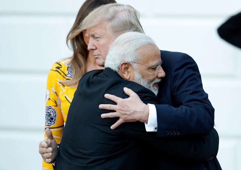 Western journalists often compare US President Donald Trump and India’s Narendra Modi but the comparison is a poor one, argues Sir Lynton Crosby / AP