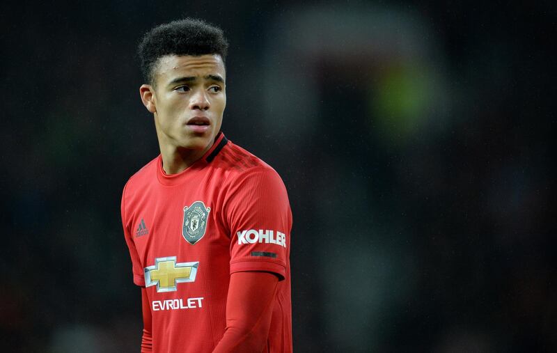 epa07883716 Manchester United's Mason Greenwood during the English Premier League soccer match between Manchester United and Arsenal London in Manchester, Britain, 30 September 2019.  EPA/PETER POWELL EDITORIAL USE ONLY. No use with unauthorized audio, video, data, fixture lists, club/league logos or 'live' services. Online in-match use limited to 120 images, no video emulation. No use in betting, games or single club/league/player publications