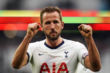 Tottenham Hotspur's Harry Kane celebrates victory after the Premier League match at the London Stadium. PA Photo. Picture date: Saturday November 23, 2019. See PA story SOCCER West Ham. Photo credit should read: John Walton/PA Wire. RESTRICTIONS: EDITORIAL USE ONLY No use with unauthorised audio, video, data, fixture lists, club/league logos or "live" services. Online in-match use limited to 120 images, no video emulation. No use in betting, games or single club/league/player publications.
