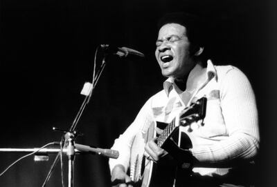 (FILE PHOTO) Bill Withers has died at the age of 81 announced on April,3,2020. UNITED KINGDOM - JANUARY 01:  HAMMERSMITH ODEON  Photo of Bill WITHERS, 231-233  (Photo by Fin Costello/Redferns)