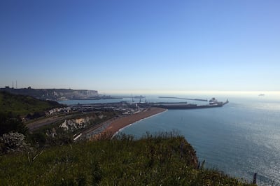 The Port of Dover Ltd. on the English Channel in Dover, U.K., on Tuesday, June 1, 2021. Almost a third of U.K. logistics companies expect to face trucker shortages this year, and 10% say recruitment issues pose an "extreme barrier" to the recovery from the pandemic. Photographer: Chris Ratcliffe/Bloomberg  TKTK at the Port of Dover Ltd. in Dover, U.K., on Tuesday, June 1, 2021. Almost a third of U.K. logistics companies expect to face trucker shortages this year, and 10% say recruitment issues pose an "extreme barrier" to the recovery from the pandemic. Photographer: Chris Ratcliffe/Bloomberg