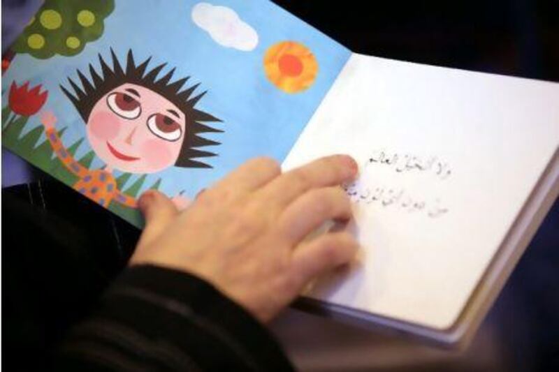 Araboh, drawing on 8,000 titles from more than 40 publishers in the region, has filled a major gap in the market for children's books written in Arabic. Amy Leang / The National