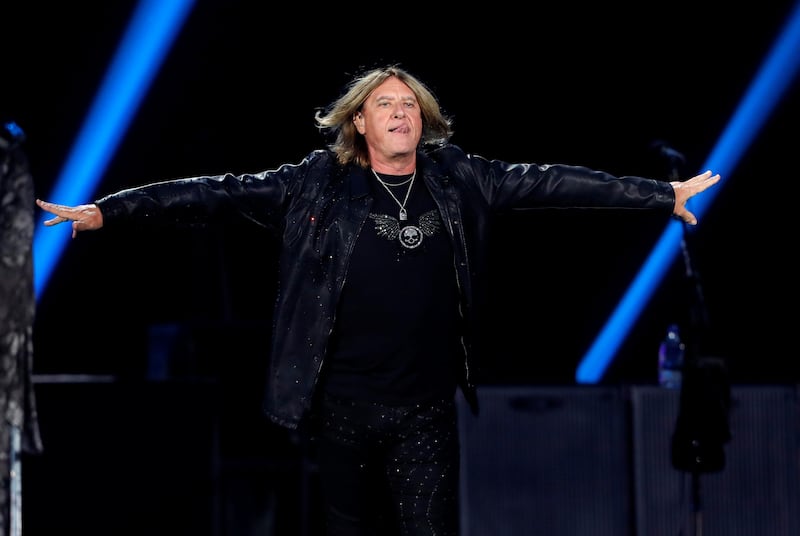 Joe Elliott at the T-Mobile Arena in Las Vegas, Nevada, September 21, 2019. Reuters