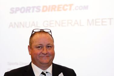 Mike Ashley, founder and majority shareholder of sportswear retailer Sports Direct, and the unpopular Newcastle United owner. Reuters.