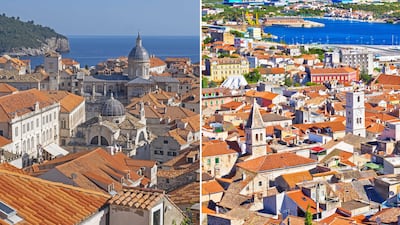 Dubrovnik, left, is a stunning Croatian city that could be swapped for Sibenik, right. Getty Images