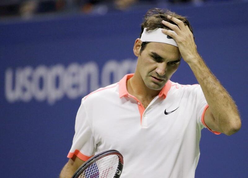 Roger Federer has undergone surgery on his knee and as a result, will miss the Dubai Duty Free Tennis Championships. David Goldman / AP Photo