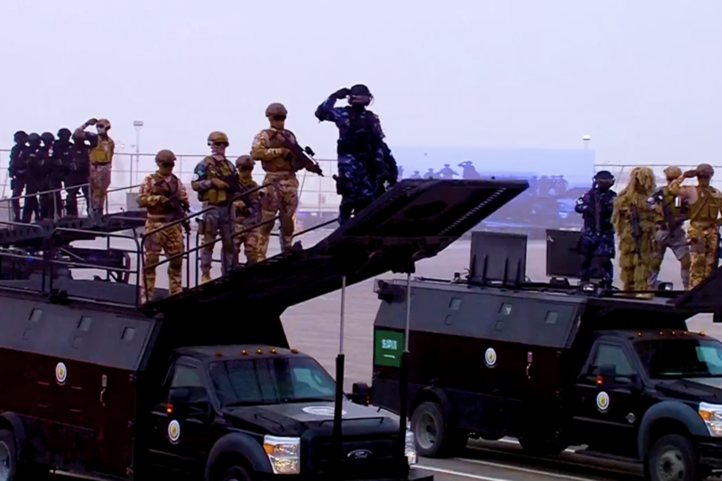 Swat teams in the Eastern Province of Saudi Arabia. Photo: Ministry of Interior