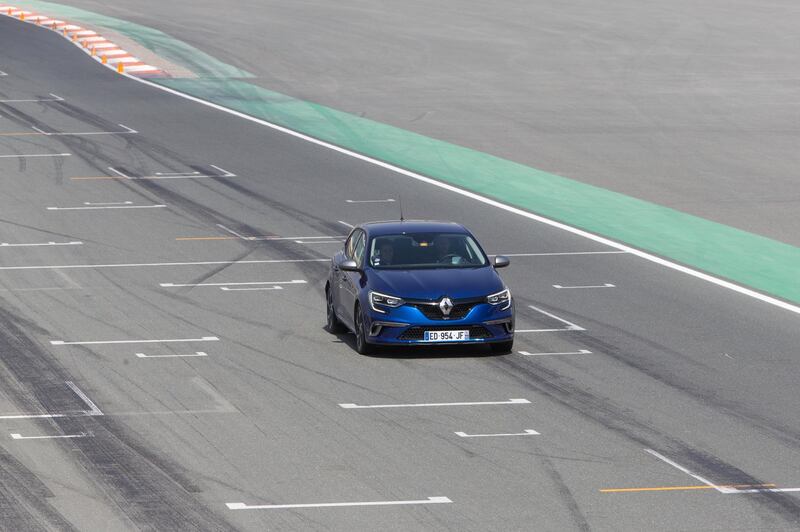 Dubai, United Arab Emirates, June 12, 2017:    Renault Megane GT hot weather testing at the Autodrome in the Motor City area of Dubai on June 12, 2017. Christopher Pike / The National

Job ID: 64717
Reporter: David Dunn
Section: Weekend
Keywords: *** Local Caption ***  CP0612-wk-Renault Megane--02.JPG