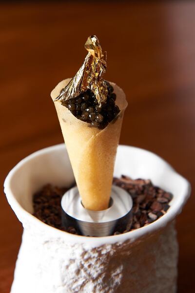 Reif Othman - Caviar cone.