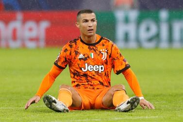 Soccer Football - Champions League - Group G - Ferencvaros v Juventus - Puskas Arena, Budapest, Hungary - November 4, 2020 Juventus’ Cristiano Ronaldo at the end of the match REUTERS/Bernadett Szabo