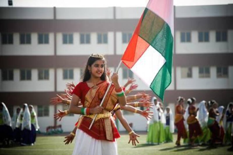 Dubai, UAE, January 26, 2013:
Every year on the 26th of January Indians celbrate Republic day (which is not the same as their independence day). In Abu Dhabi, a rather large celebration took place at the Indian Scool of Abu Dhabi, located off of 4th street on 23rd.



Lee Hoagland/The National