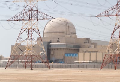 Unit 4 of the Barakah Nuclear Energy Plant has been connected to the UAE power grid. Photo: Emirates Nuclear Energy Corporation
