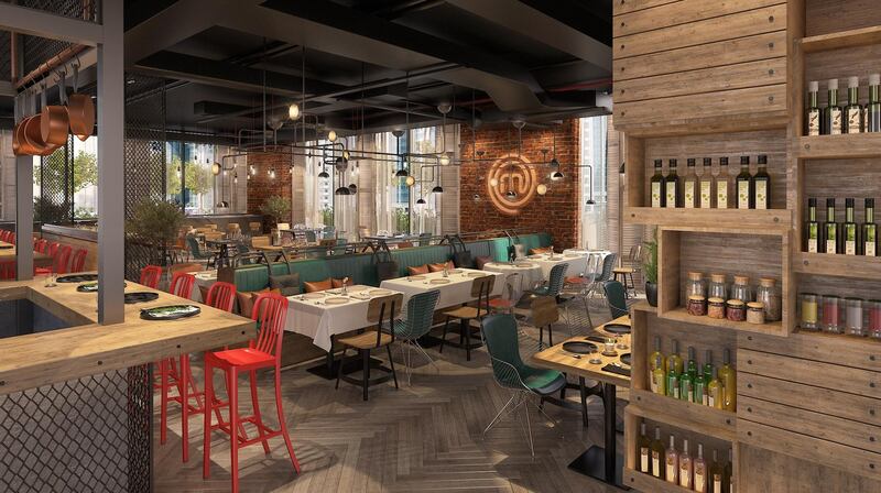 MasterChef, the TV Experience will open at Dubai Marina in late April. 