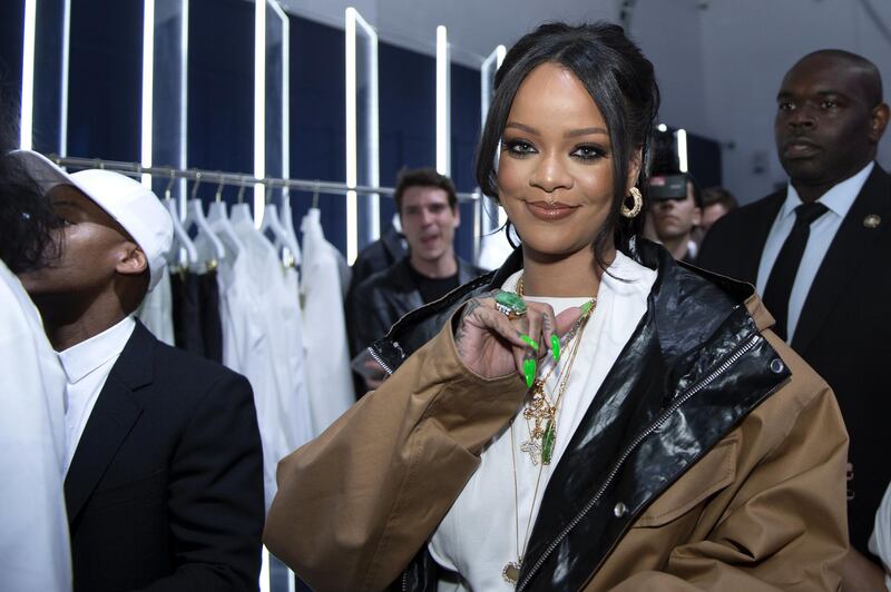 PARIS, FRANCE - MAY 23: Rihanna attends the Fenty Exclusive Preview  on May 23, 2019 in Paris, France. (Photo by Aurelien Meunier/Getty Images For Fenty)