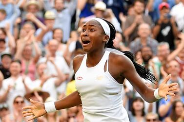 Cori Gauff has enjoyed a historic debut at Wimbledon and will face Simona Halep in the fourth round. Reuters