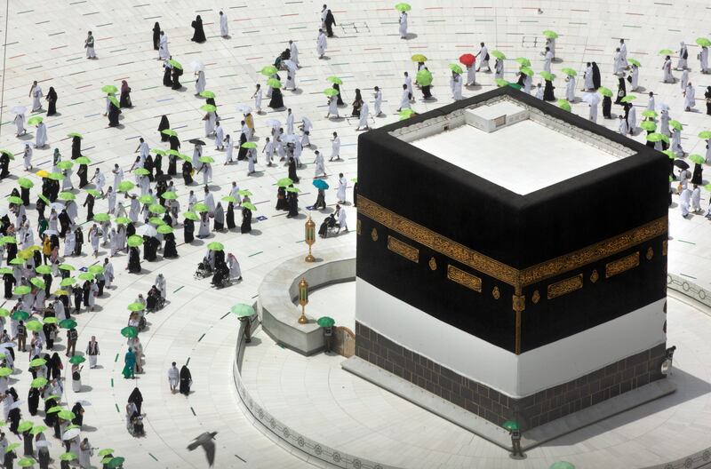 Muslim pilgrims circumambulate the Kaaba. The annual pilgrimage also holds several takeaways for entrepreneurs. AP Photo