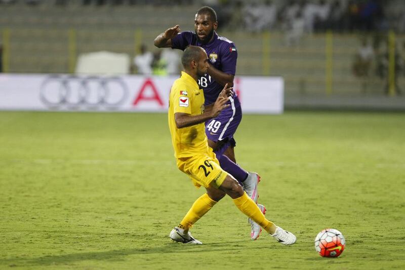 Ryan Babel is yet to capture his best form since arriving at Al Ain in the summer. Jeffrey E Biteng / The National
