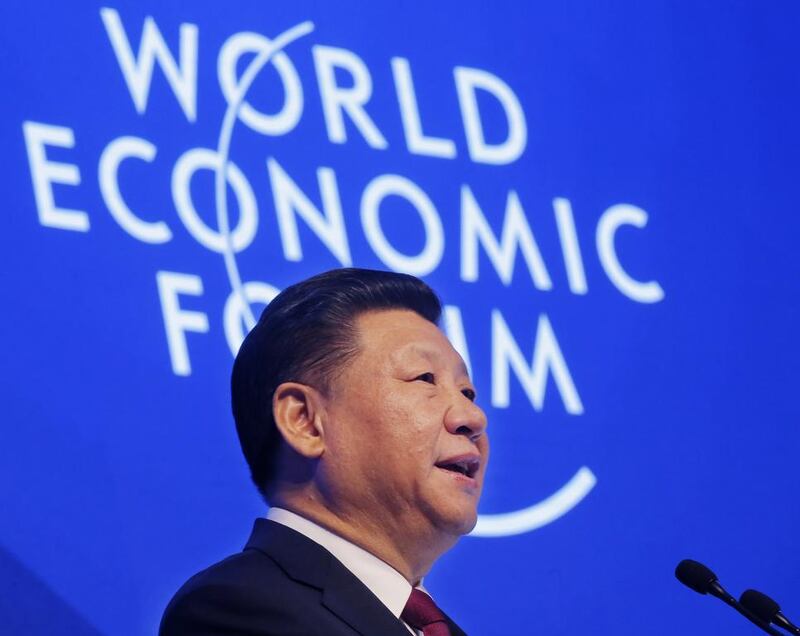 'There is no point in blaming economic globalisation for the world’s problems', said China's president Xi Jinping at the World Economic Forum in Davos, Switzerland. Michel Euler / AP Photo