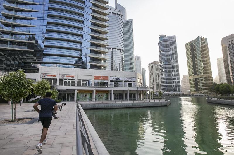 Apartments in Jumeirah Lakes Towers. Mona Al Marzooqi / The National 