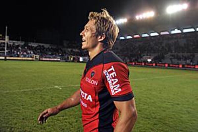 Jonny Wilkinson said the atmosphere was incredible in the Stade Mayol for his Toulon Top 14 debut.