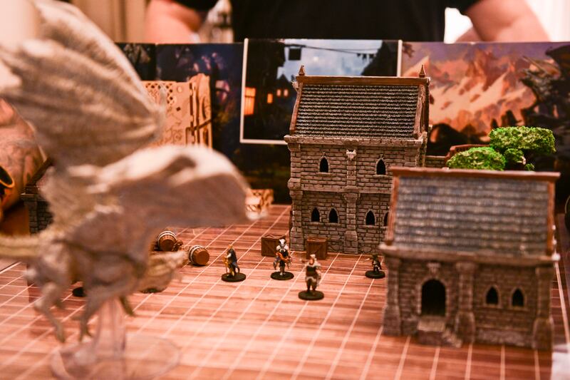 Sugie Reaves, one of three admins of the Facebook group, created the game pieces using a 3D printer and foam. 