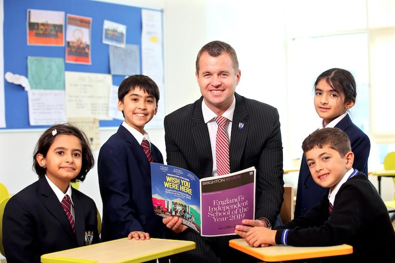 Simon Crane of Brighton College Dubai says the number of teachers applying for jobs is significantly higher than last year. Courtesy: Brighton College Dubai