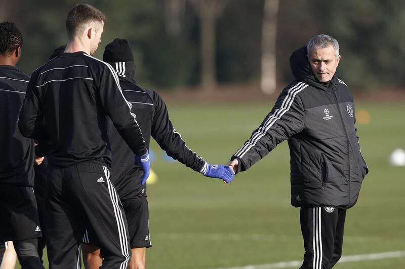 Chelsea manager Jose Mourinho, right, thinks Bayern Munich are strong contenders for the title. Sang Tan / AP Photo

