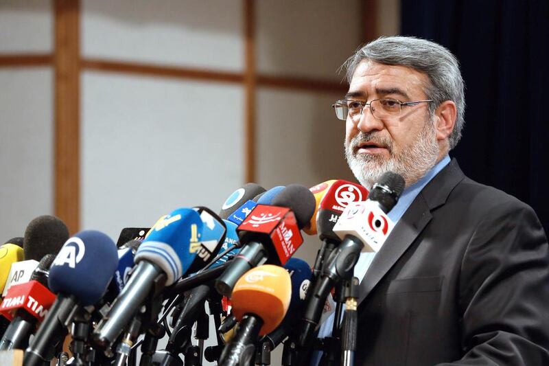 The Iranian interior minister Abdolreza Rahmani Fazli says despite nuclear deal, Iran faces a bleak future of mass joblessness, soaring inflation and slow growth. EPA