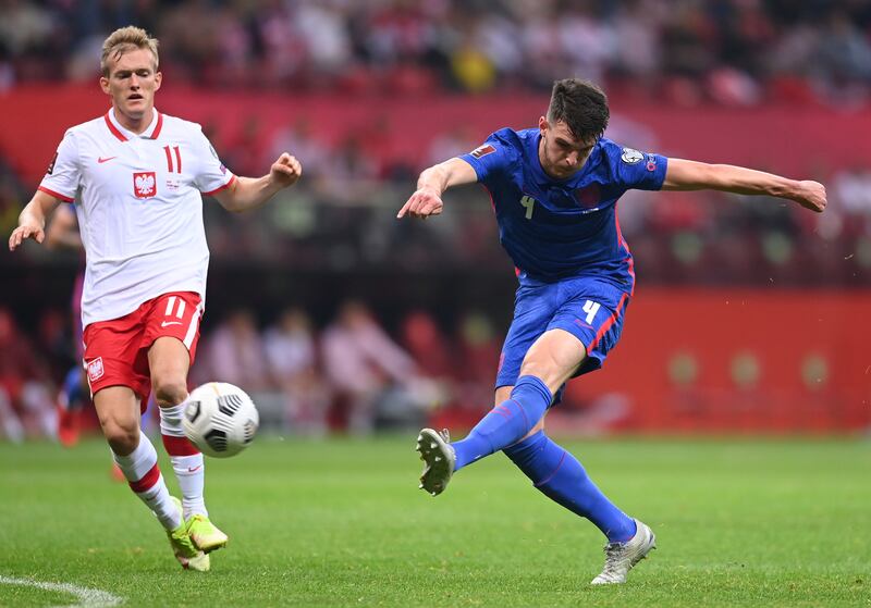 SUBS: Karol Swiderski (For Buksa 63’): 5 - The substitute offered little from the bench, only getting a couple touches on the pitch to help support Lewandowski. Getty Images