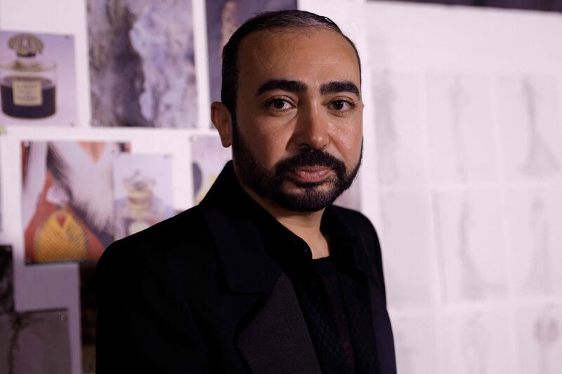 Fashion designer Mohammed Ashi