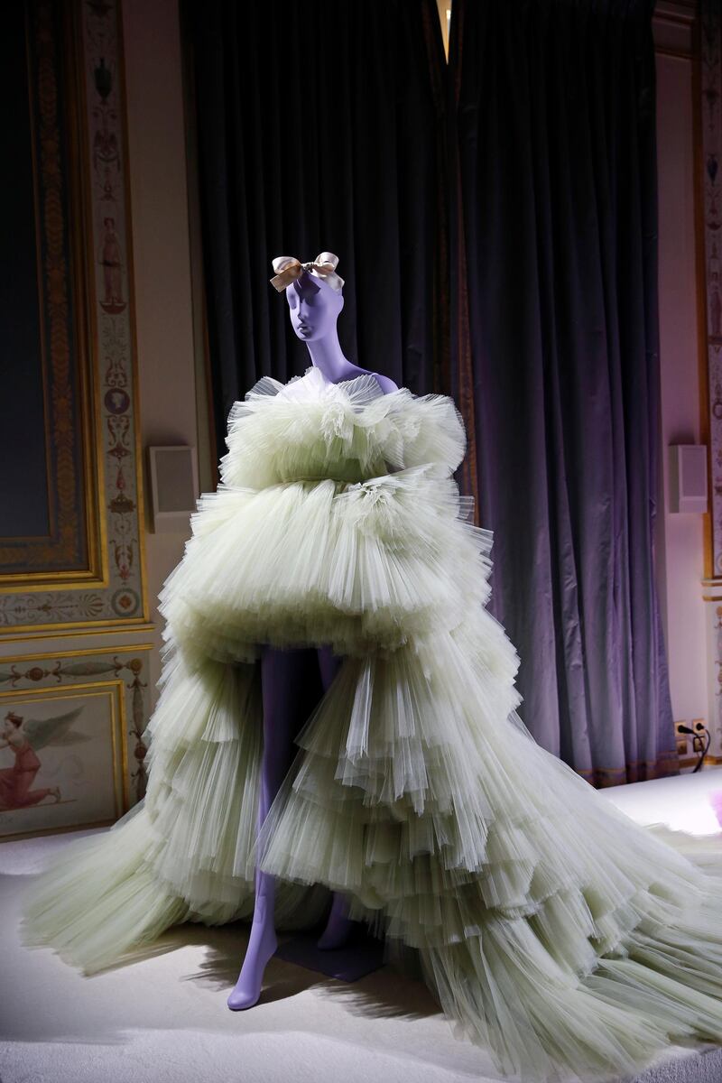 Giambattista Valli&#39;s presentation at Haute Couture Fall/Winter 2019-2020. Getty Images

