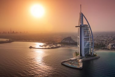 Dubai's Burj Al Arab is currently closed for guest reservations.  Courtesy Jumeirah