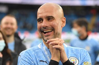 Pep Guardiola has won the European Cup once as a player and twice as a manager. Getty